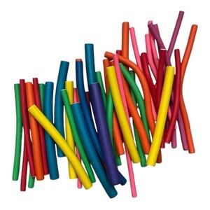 Foam Hair Curlers / Flexi Rods – Assorted Sizes – Lot of 40